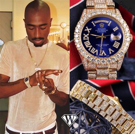 Tupac Rolex bracelet